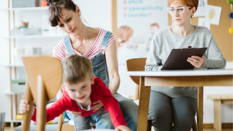 ADHS - schulische Unterstützung mit Lehrern