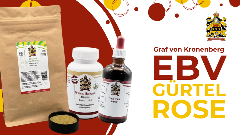 Natürliche Produkte von GvK zur Unterstützung bei EBV und Gürtelrose