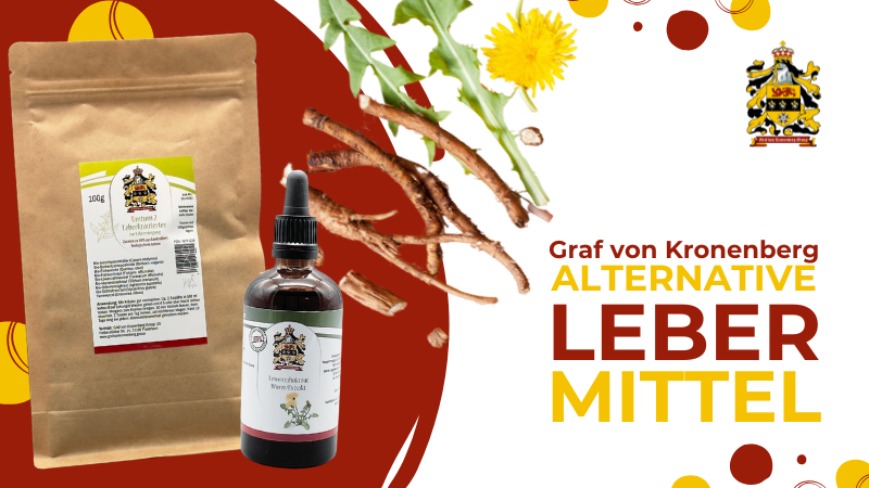 Natürliche Mittel von GvK zur Reinigung der Leber