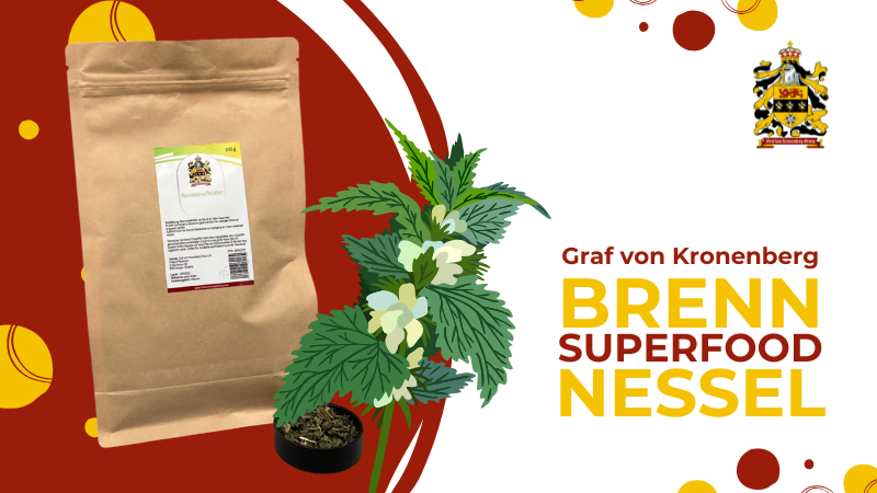 Brennnessel-Produkte von GvK zur Entgiftung und Stärkung des Immunsystems.