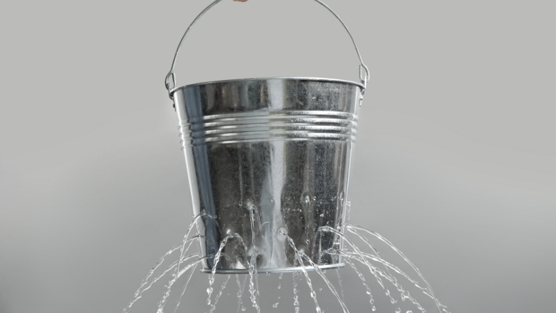 Metaphorisches Bild der durchlässigen Darmschleimhaut beim Leaky Gut Syndrom