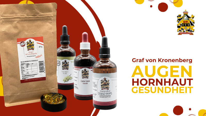 Produkte von GvK bei Augenkrankheiten und zur Stärkung des Immunsystems