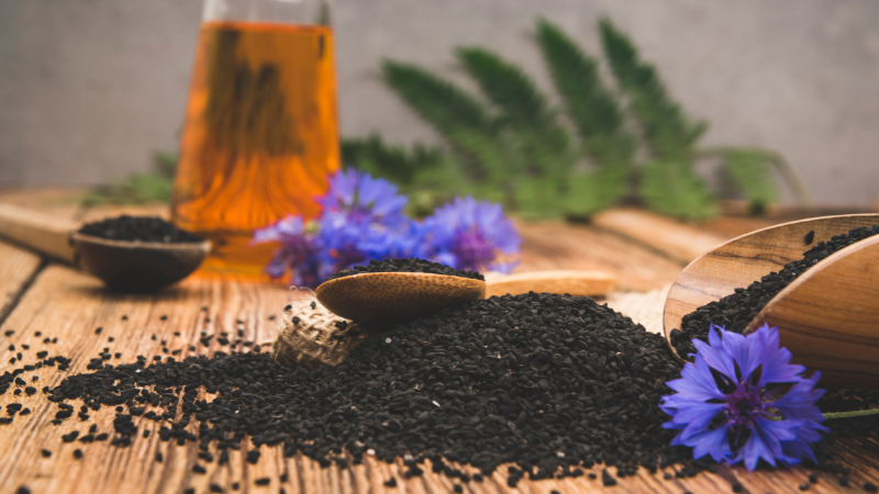 Echter Schwarzkümmel, auch als Gold der Pharaos bekannt